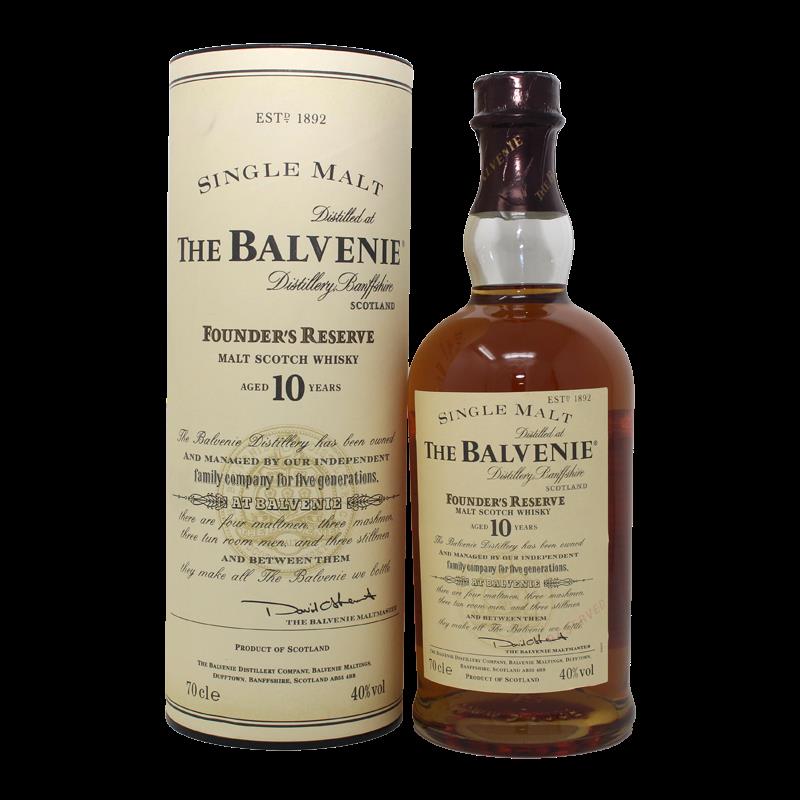 Balvenie Founders Reserve 10 Years Single Malt Scotch Whisky 0,7L
