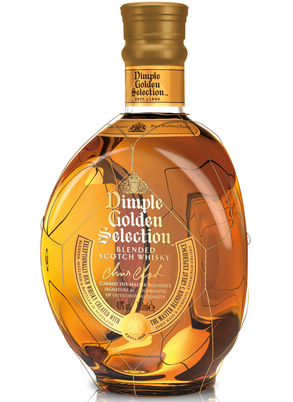 Dimple Golden Selection Blended Scotch Whisky 0,7 L
