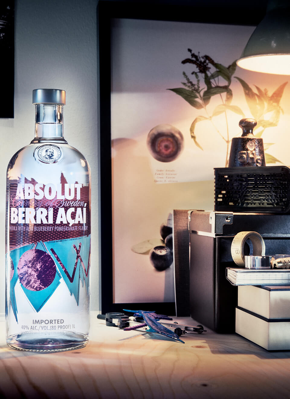 Absolut Vodka Berri Acai 1 L