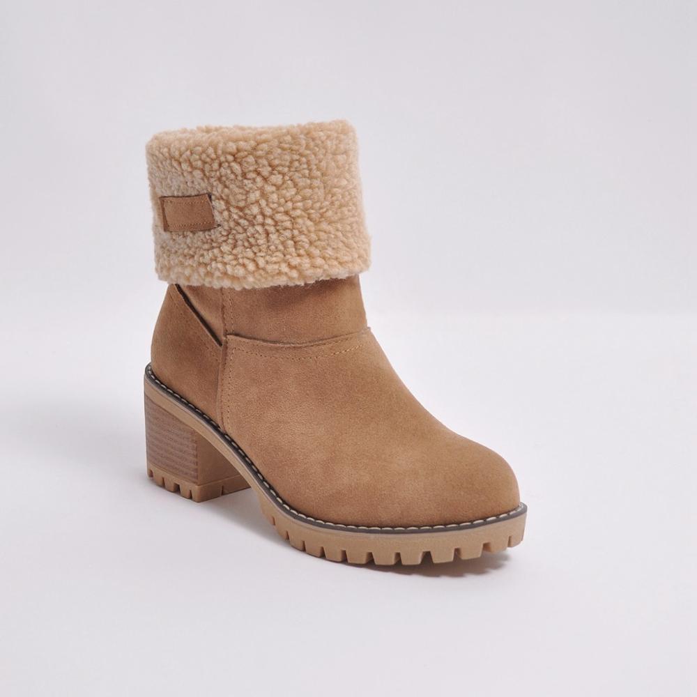Fashiona | Thermo Stiefel für Frauen | klappbare Stulpen | SCHLUSSVERKAUF