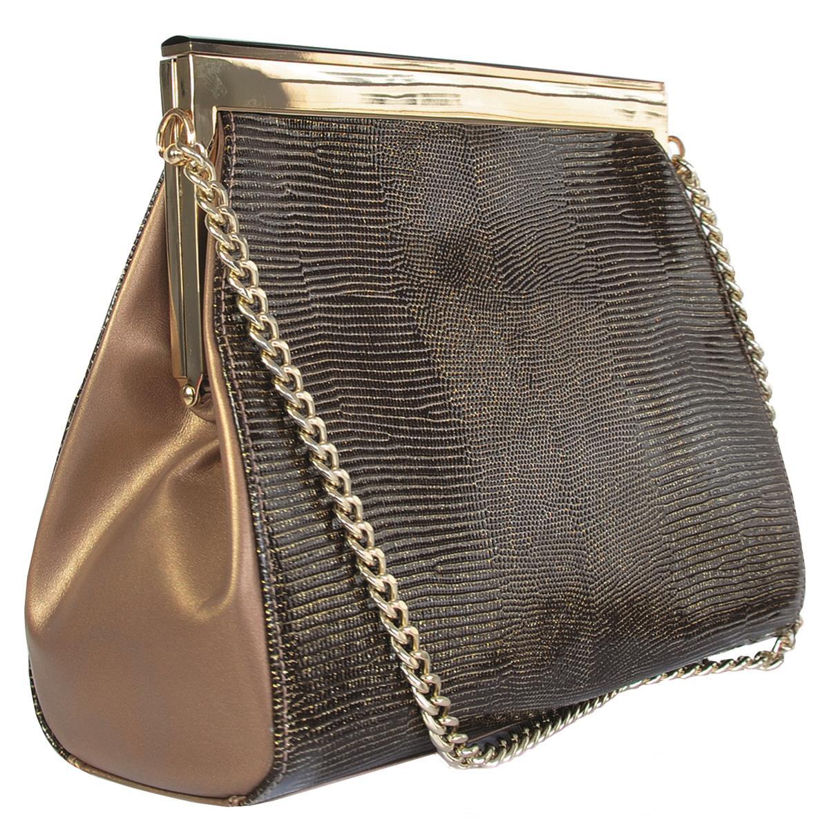 Glass Handbag | Gold Dust