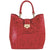 Glass Handbag | Tote Bag Red