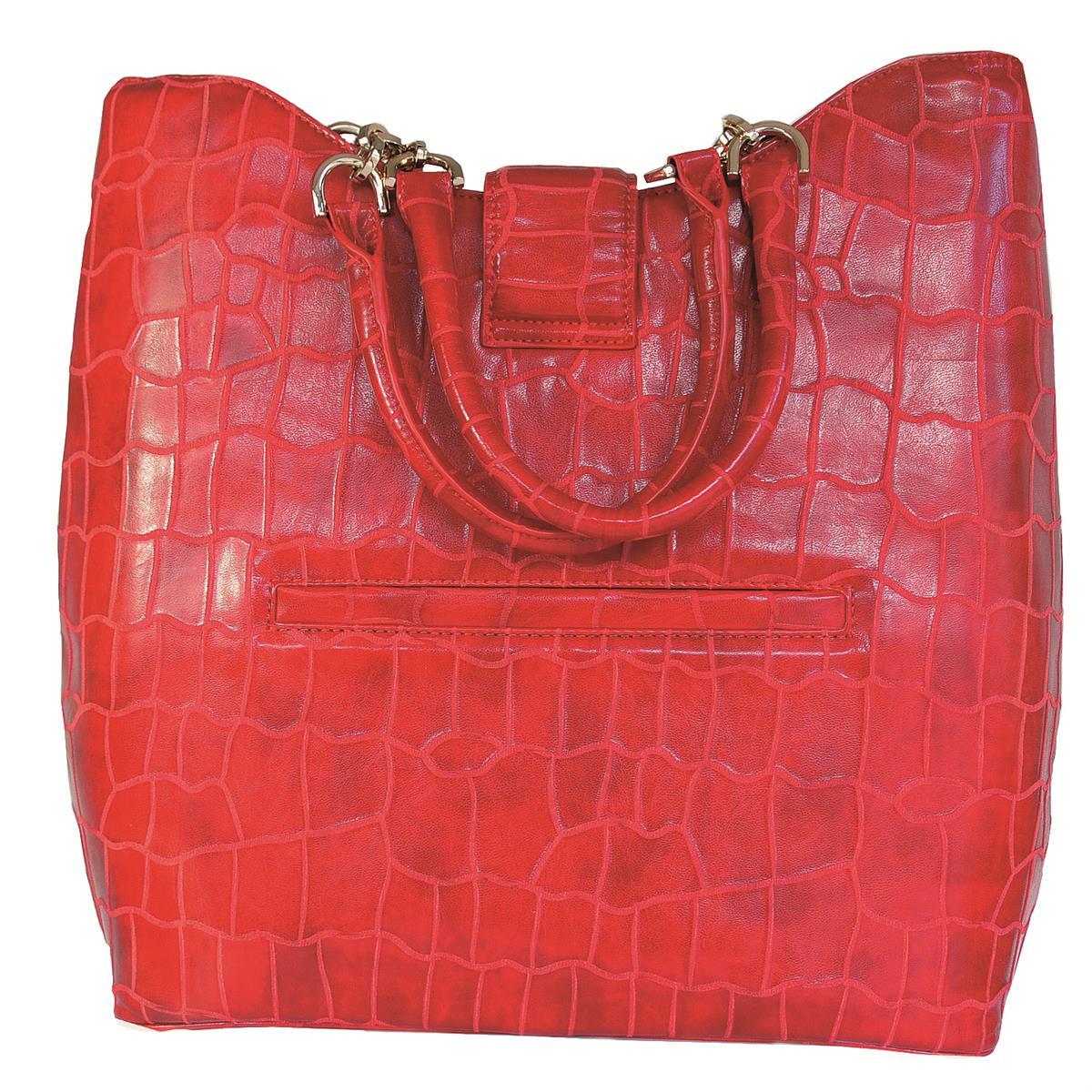 Glass Handbag | Tote Bag Red