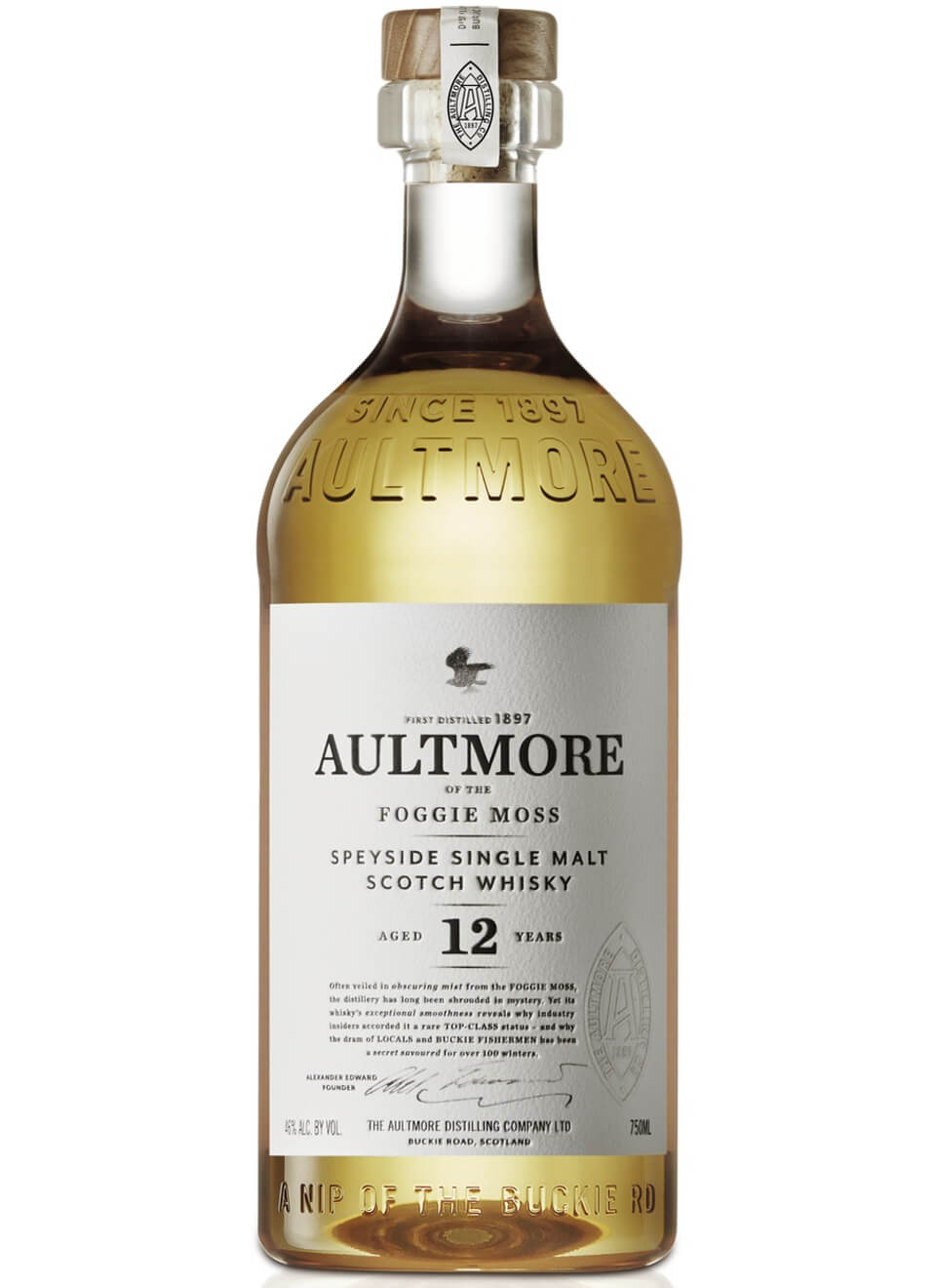 Aultmore 12 Years Whisky 0,7 L