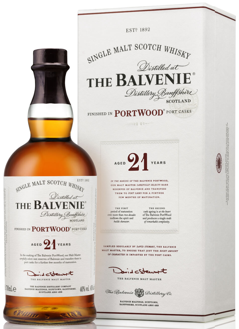 Balvenie 21 Years Port Wood Finish Single Malt Scotch Whisky 0,7 L