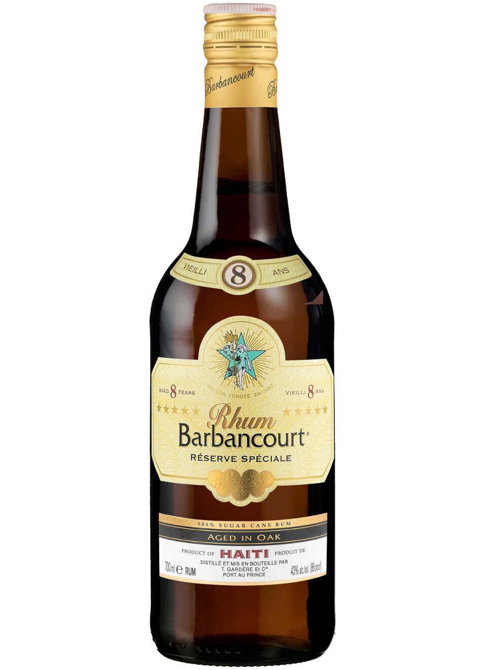 Barbancourt 8 Years Rum 0,7 L