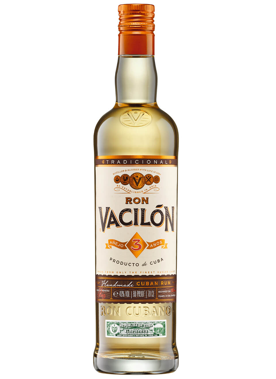 Ron Vacilon Anejo 3 Anos Rum 0,7 L