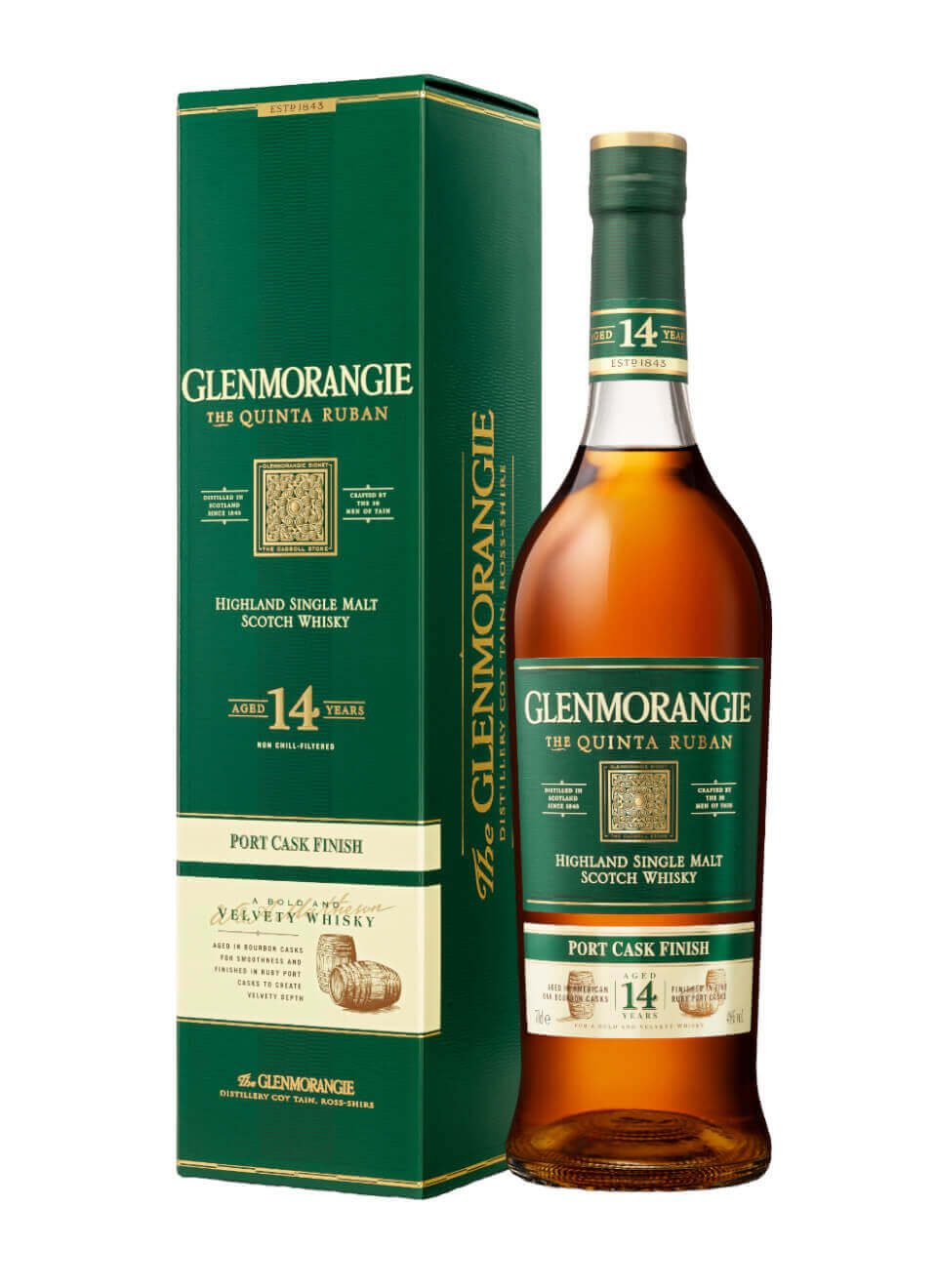 Glenmorangie Quinta Ruban Highland Single Malt Scotch Whisky 0,7 L