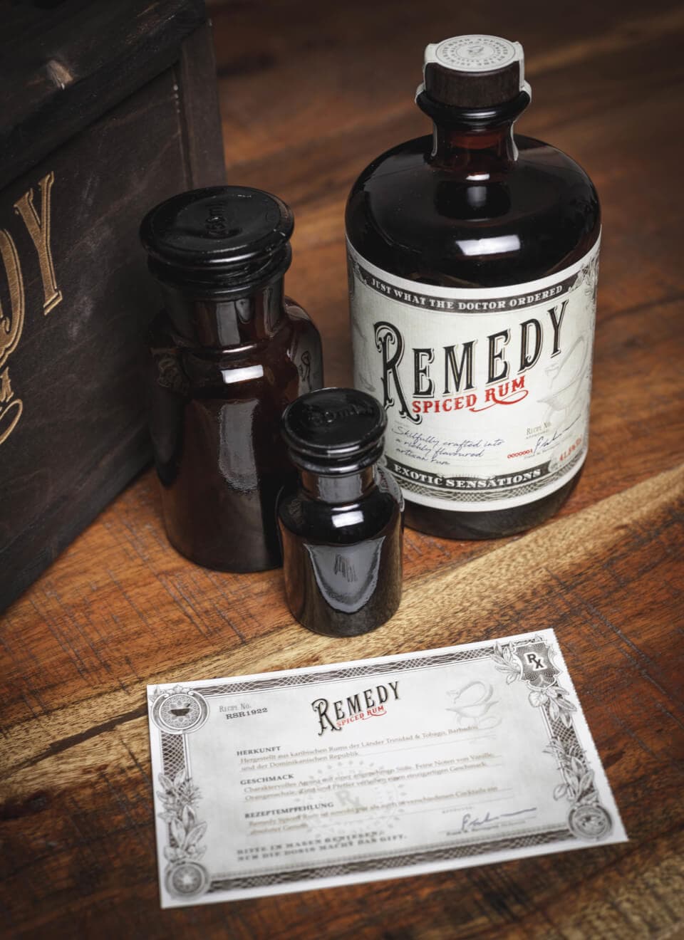Remedy Spiced Rum 0,7 L