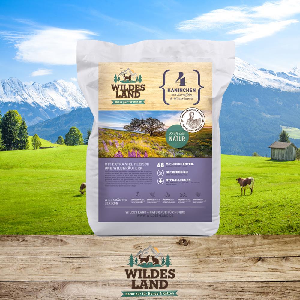 4 - Wildes Land Kaninchen mit Kartoffeln