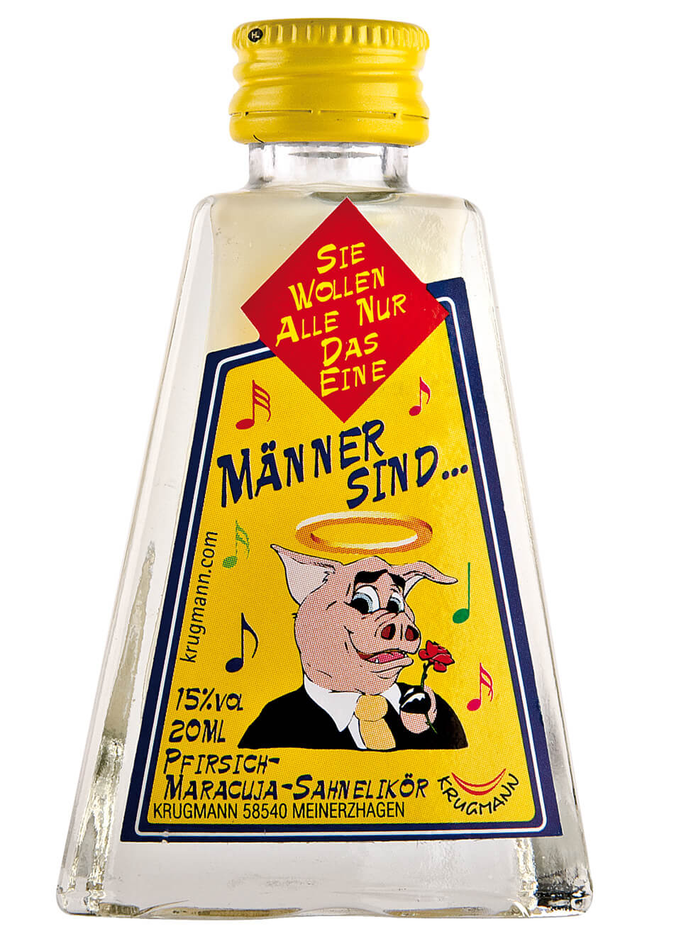 Krugmann Männer sind... Miniatur Likör 0,02 L