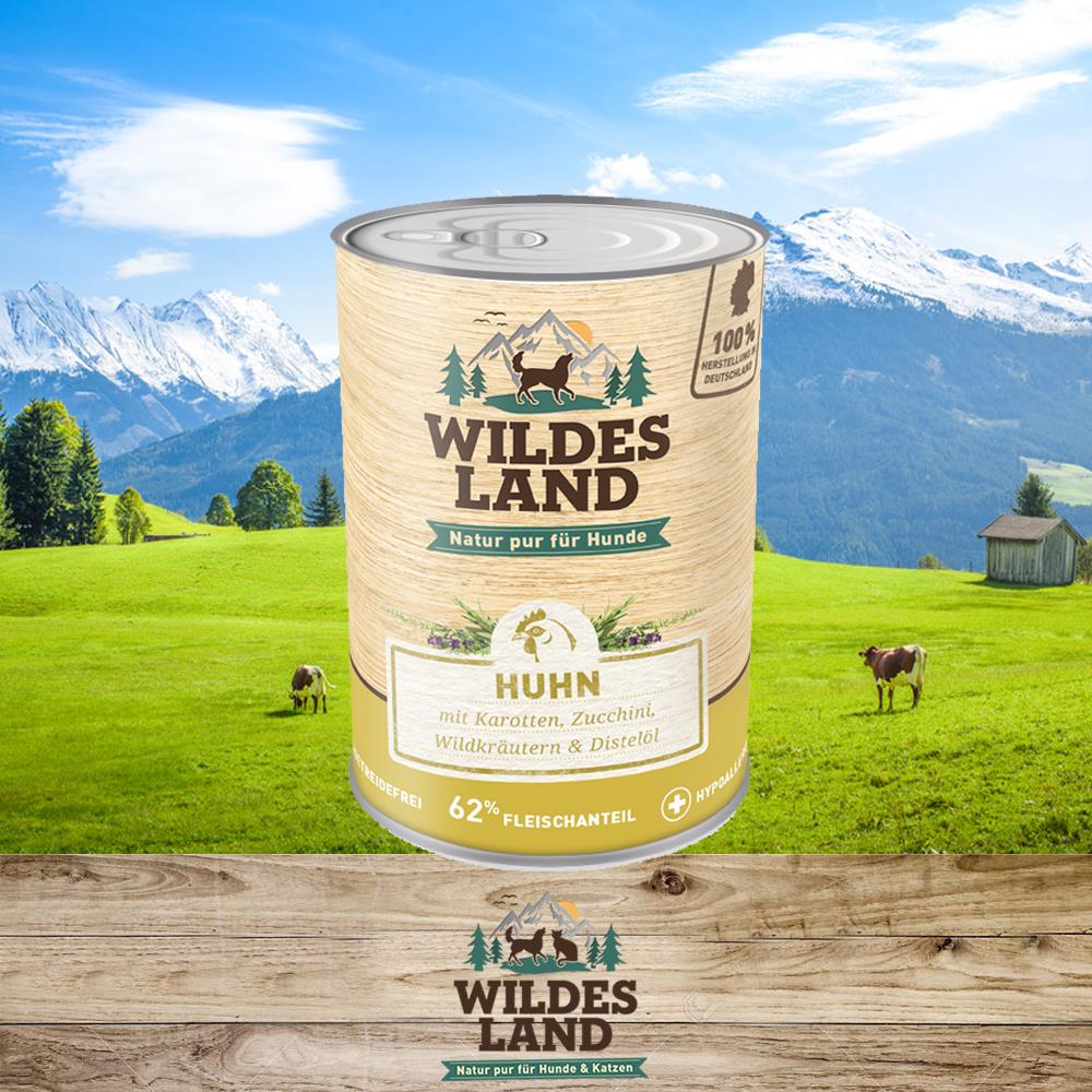 Wildes Land Huhn