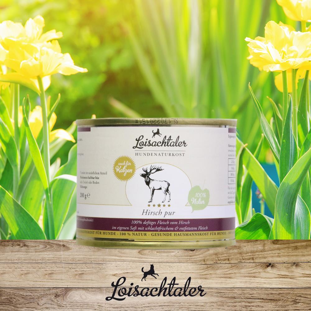 Loisachtaler Hirsch pur