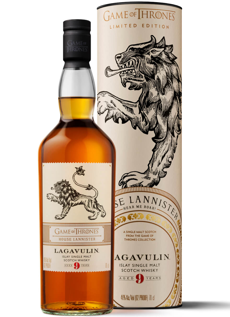 Lagavulin 9 Years Game of Thrones Edition Islay Whisky 0,7 L