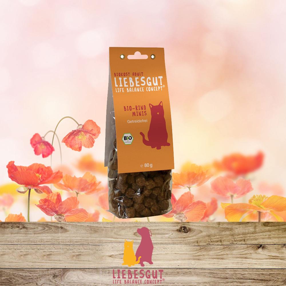 Liebesgut Snacks Bio Minis Rind