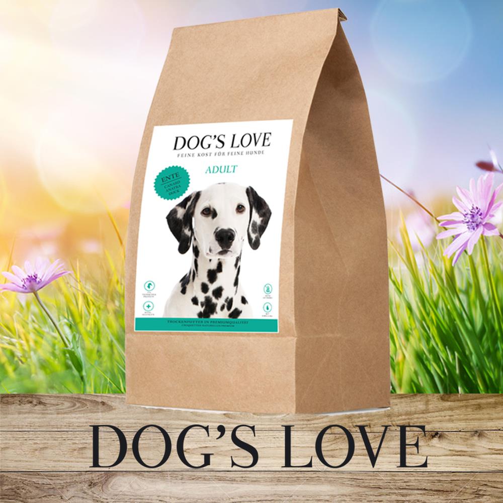 DOG&#39;S LOVE Ente mit Süßkartoffel &amp; Orange