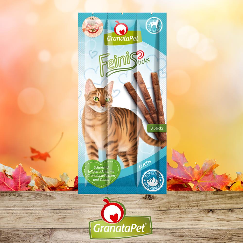 GranataPet - FeiniSticks Lachs 15 g