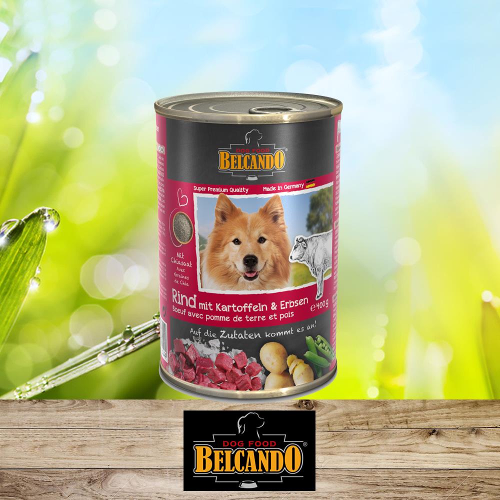 Belcando Rind mit Kartoffel &amp; Erbsen 12  x 400 g