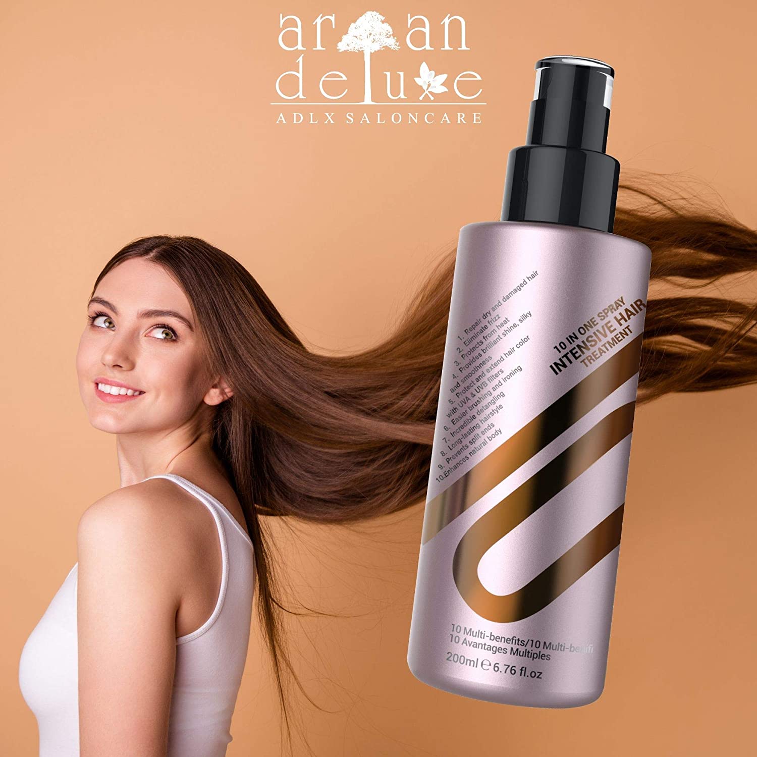 Argan Deluxe 10-in-1 Pflege-Spray 200ml