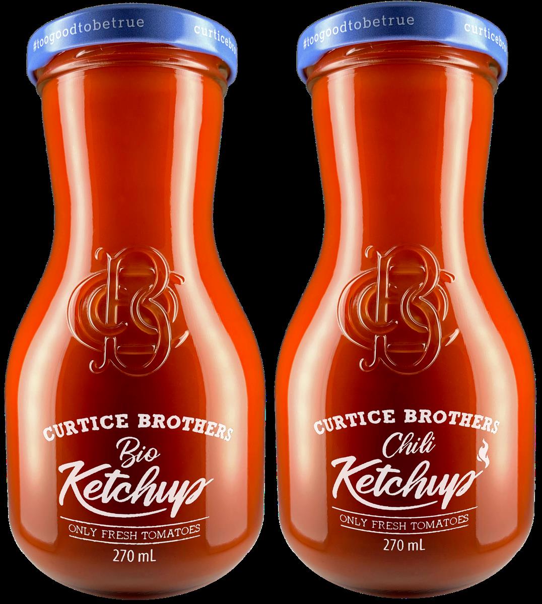 Bio Tomaten Ketchup & Chili Ketchup 1/1 (Mix)