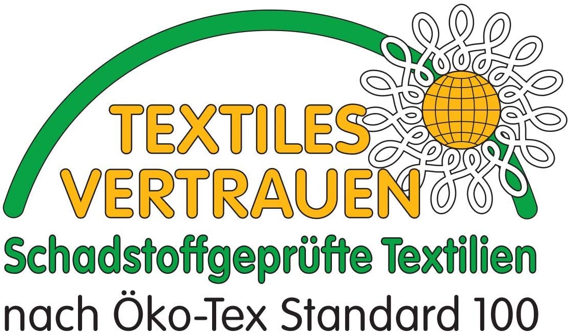 Bio Wellness Duschtuch 70x140 cm mit 5 Sterne Stickerei Creme-Weiss Bio-Baumwolle nach Oeko-TEX und GOTS Standard EU Produktion