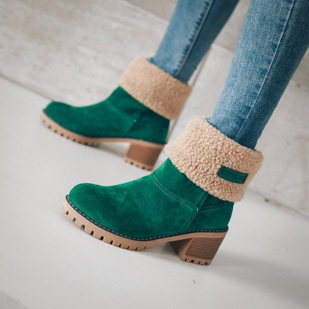 Fashiona | Thermo Stiefel für Frauen | klappbare Stulpen | SCHLUSSVERKAUF