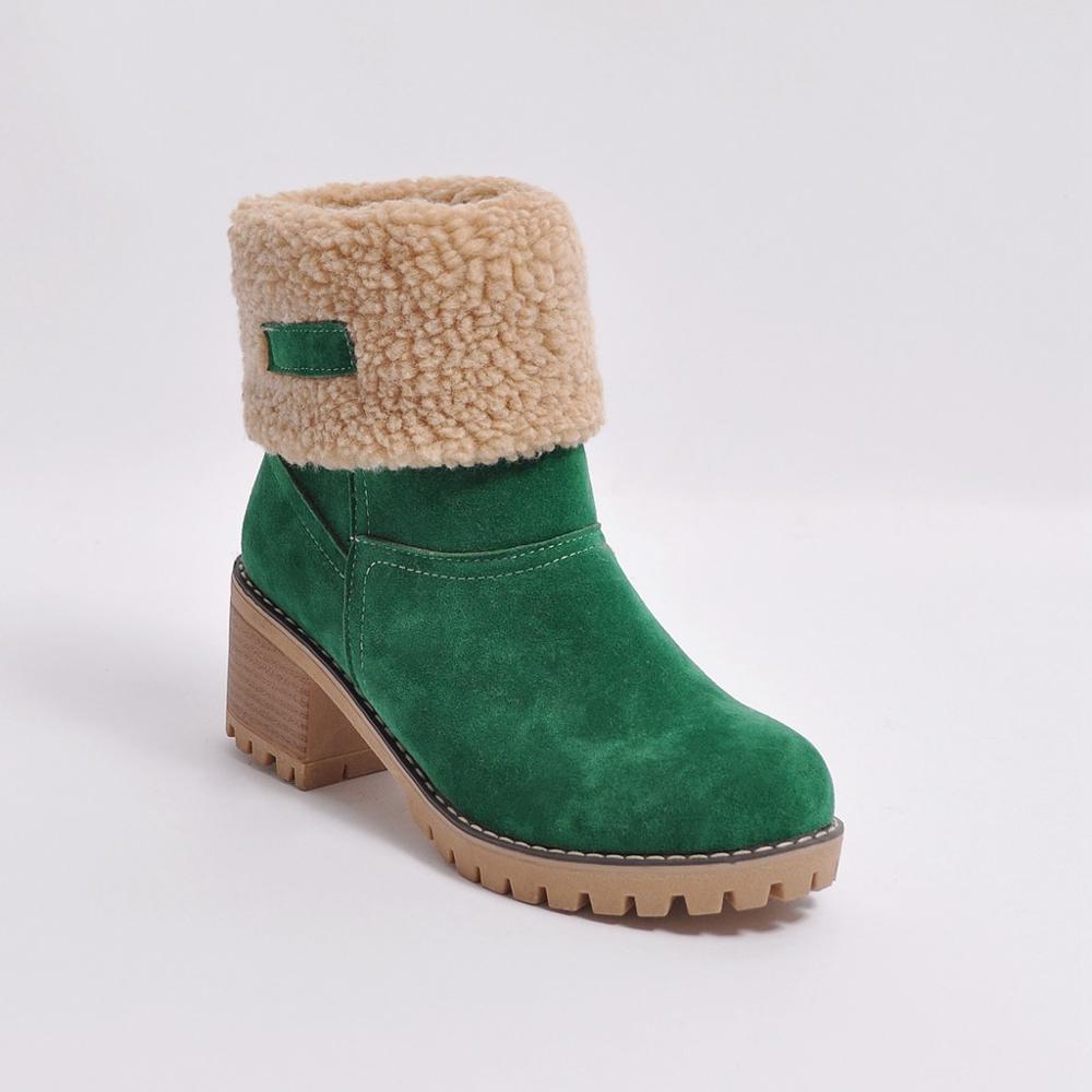 Fashiona | Thermo Stiefel für Frauen | klappbare Stulpen | SCHLUSSVERKAUF
