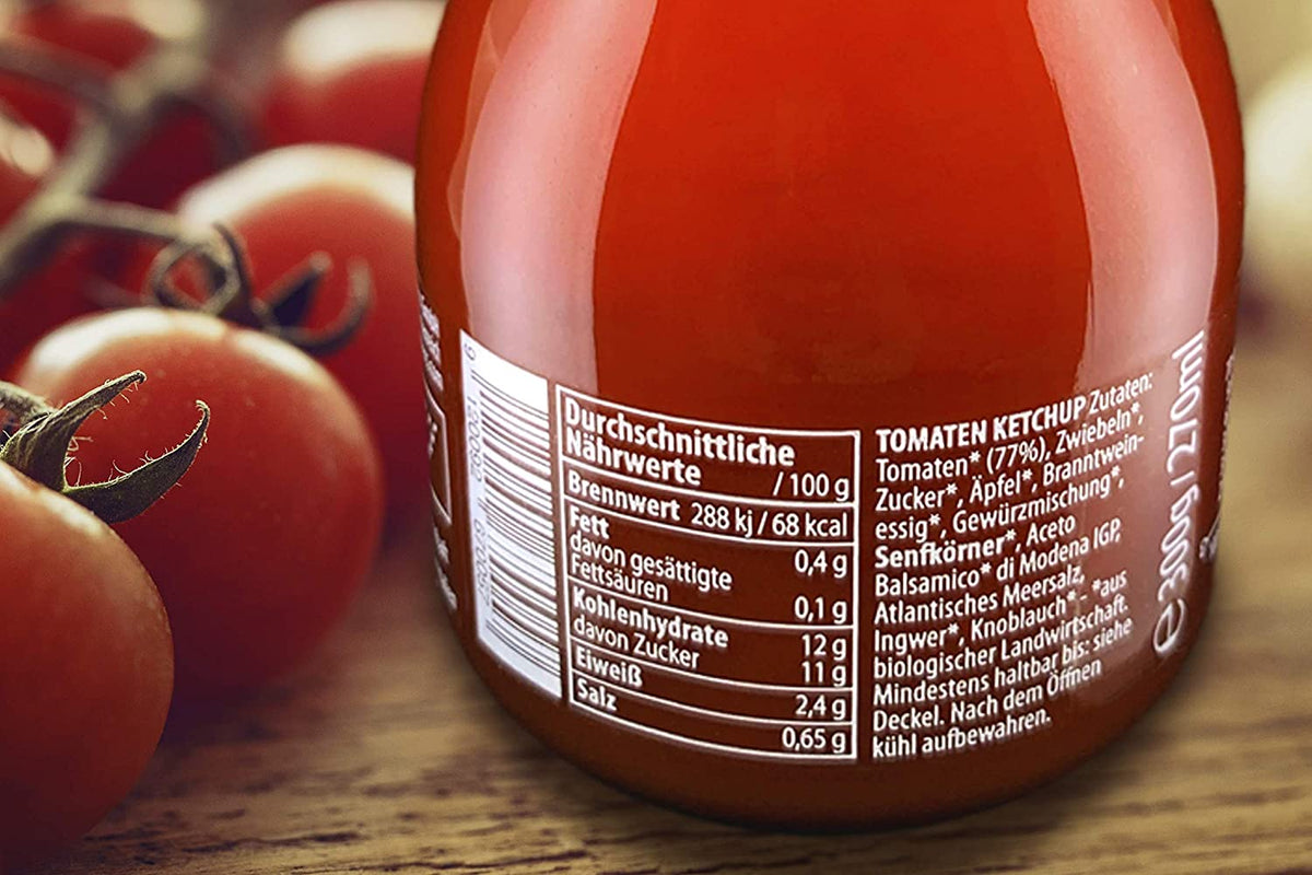 Bio Tomaten Ketchup &amp; Chili Ketchup 1/1 (Mix)