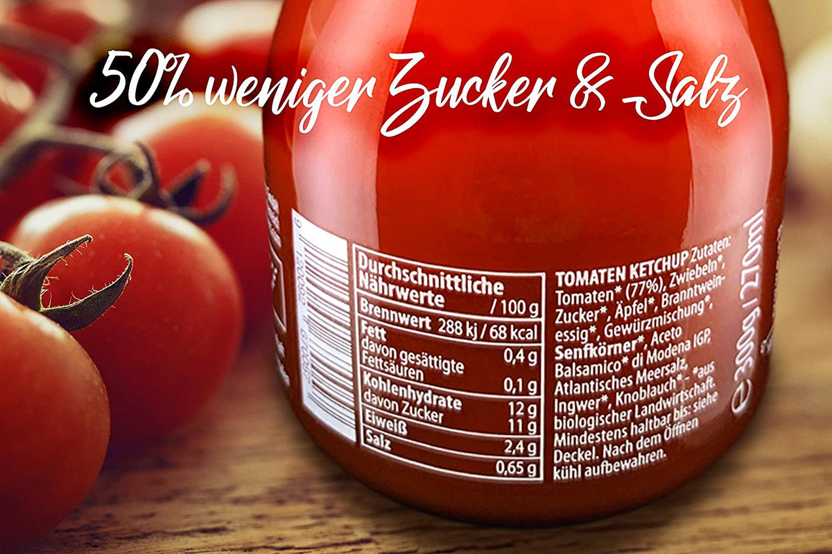 Bio Tomaten Ketchup &amp; Chili Ketchup 1/1 (Mix)
