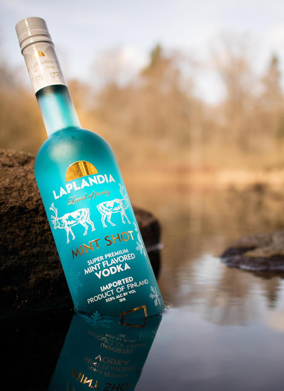 Laplandia Mint Shot Flavored Vodka 0,7 L