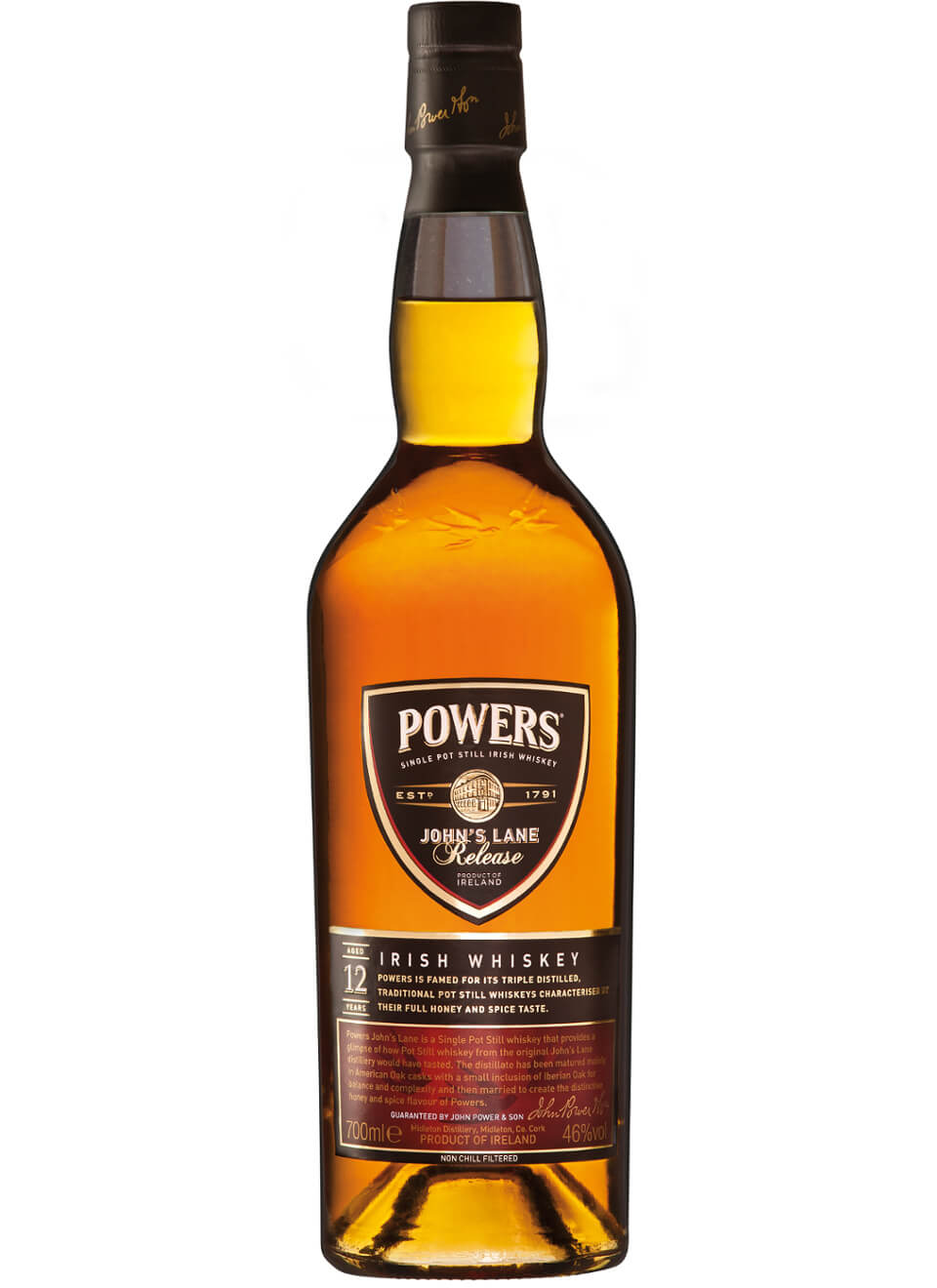 Powers Johns Lane Irish Whiskey 0,7 L