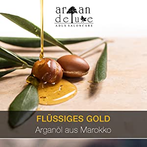 Argan Deluxe 2-Phasen-Feuchtigkeitsspray | hochwirksam entwirrende Pflegeformel für Geschmeidigkeit &amp; Glanz